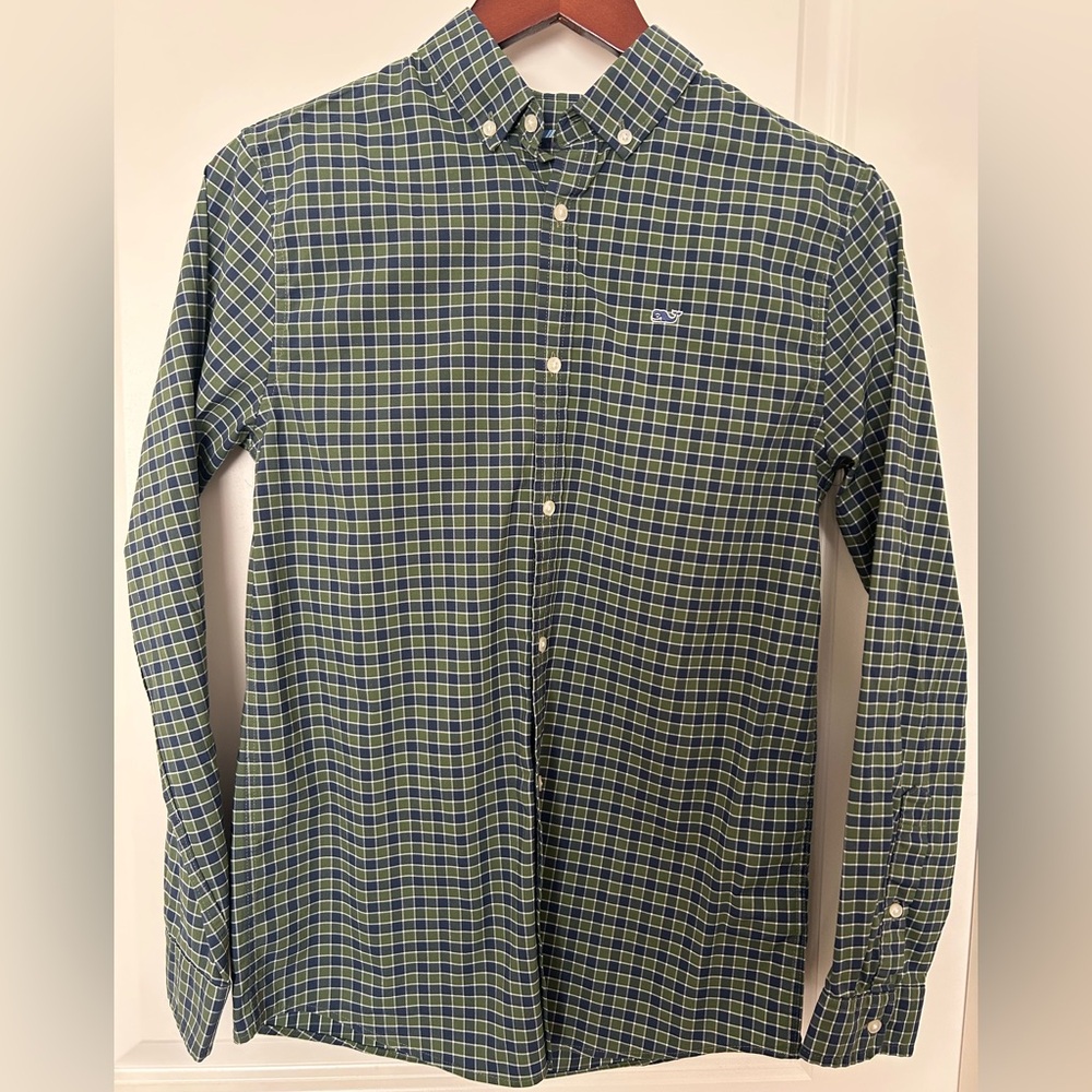 Boys Vineyard Vines On The Go Performance Button Down